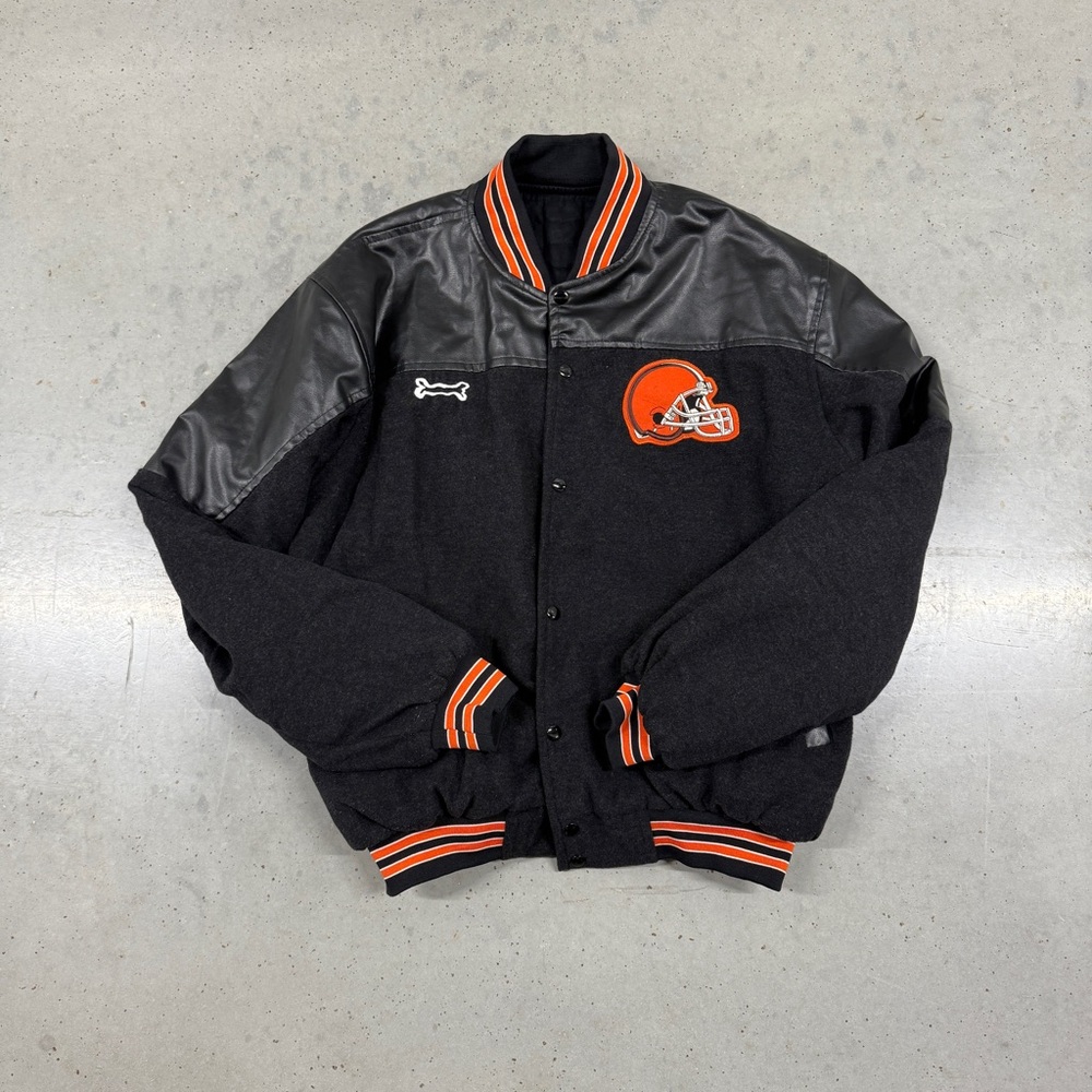 Cleveland Browns “The Dawg Pound” Letterman Jacket